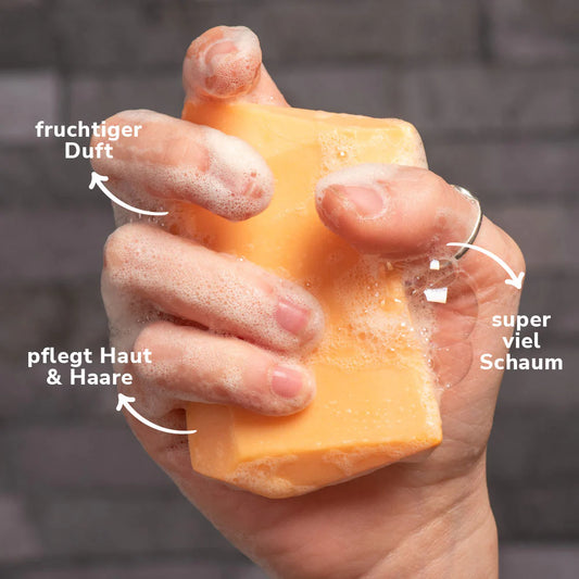 Festes Shampoo & Duschgel Frida Früchtchen