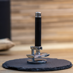 Premium Rasierhobel "Erich" inkl. Ständer Ebenholz