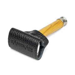 Hobelschutz aus Leder schwarz