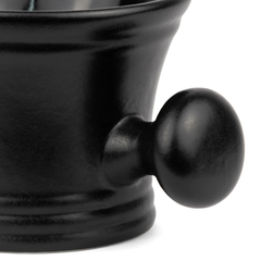 Rasierschale schwarz