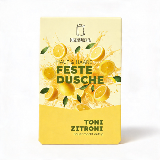 Festes Shampoo & Duschgel Toni Zitroni