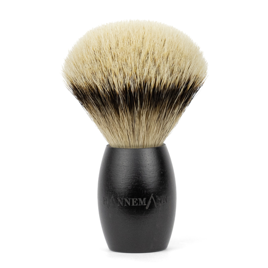 Premium Rasierpinsel "Erich" Ebenholz