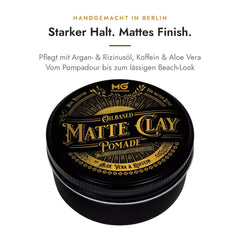 MG Pomaden Oilbased Matte Clay Pomade