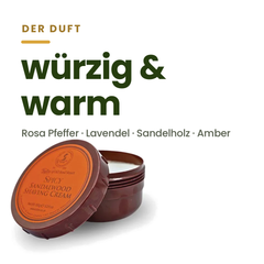 Spicy Sandalwood Shaving Cream