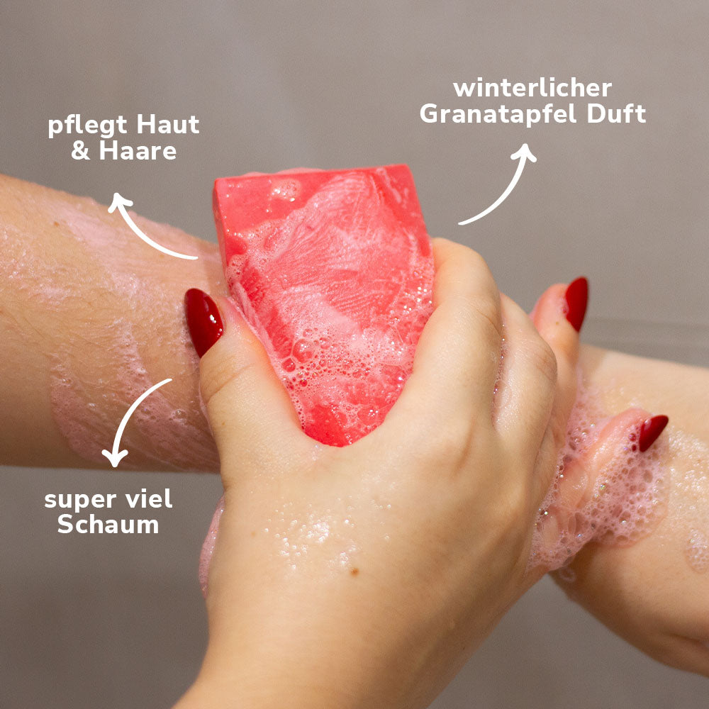 Duschbrocken Renate Granate Vorteile