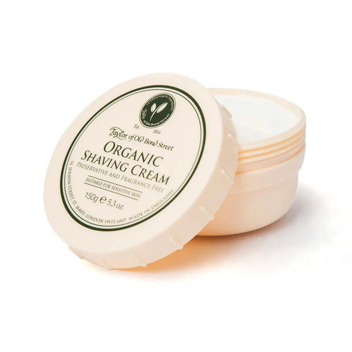 Organic Shaving Cream