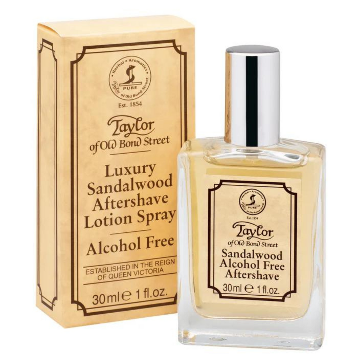 Luxury Sandalwood Alcoholfree Aftershave Lotion Spray