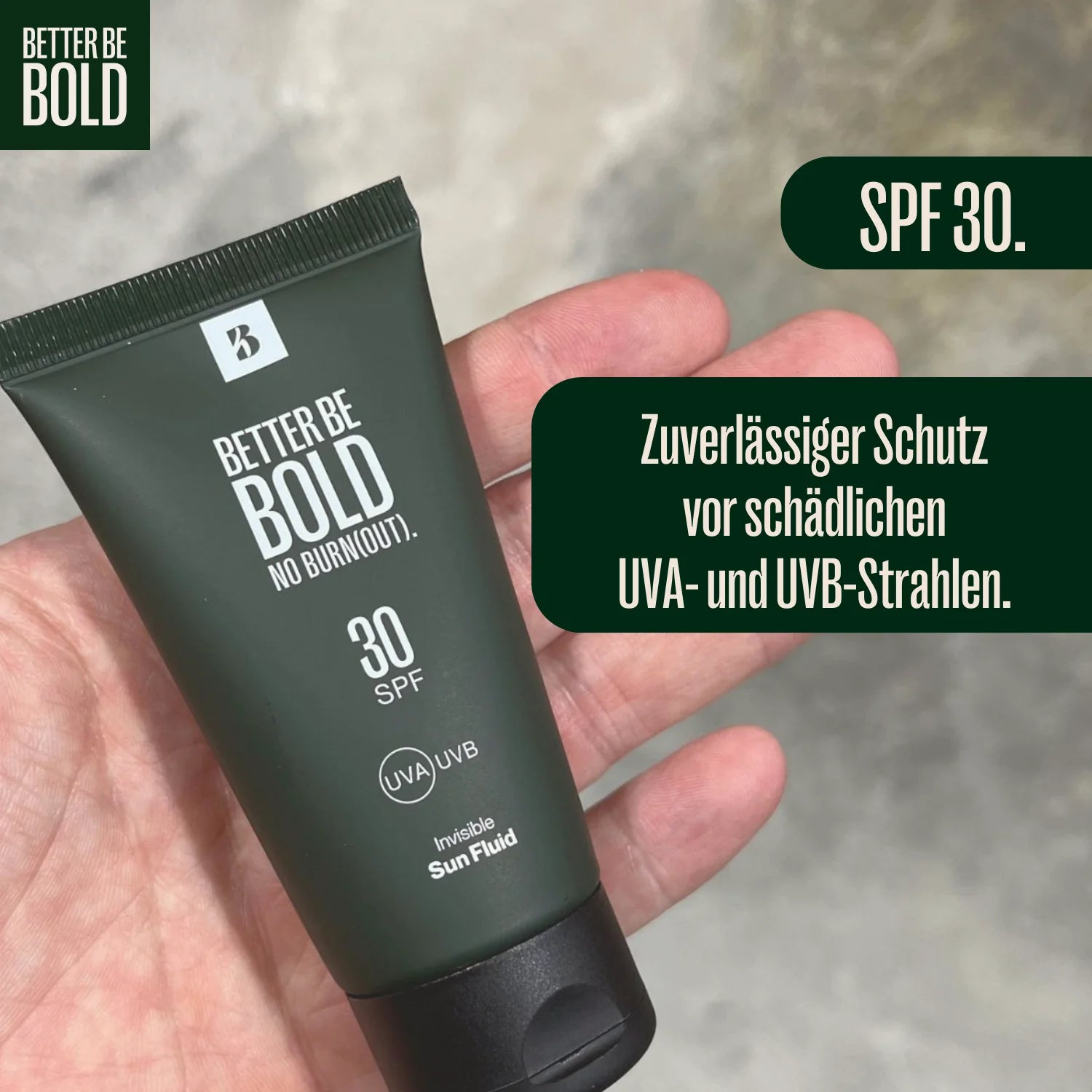 Invisible Sun Fluid LSF 30 gegen Sonnenbrand