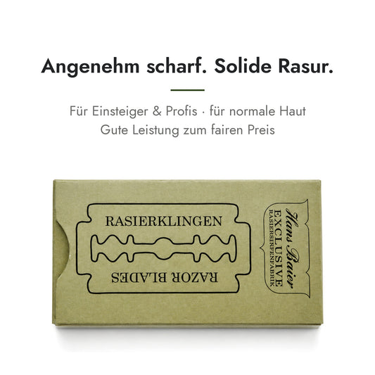 Hans Baier Exclusive Rasierklingen