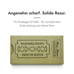 Hans Baier Exclusive Rasierklingen