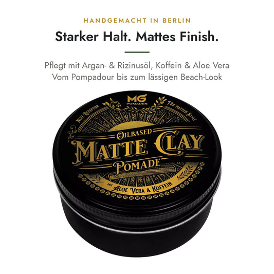 Oilbased Matte Clay Pomade