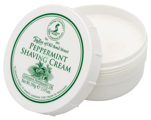 Taylor Peppermint Shaving Cream