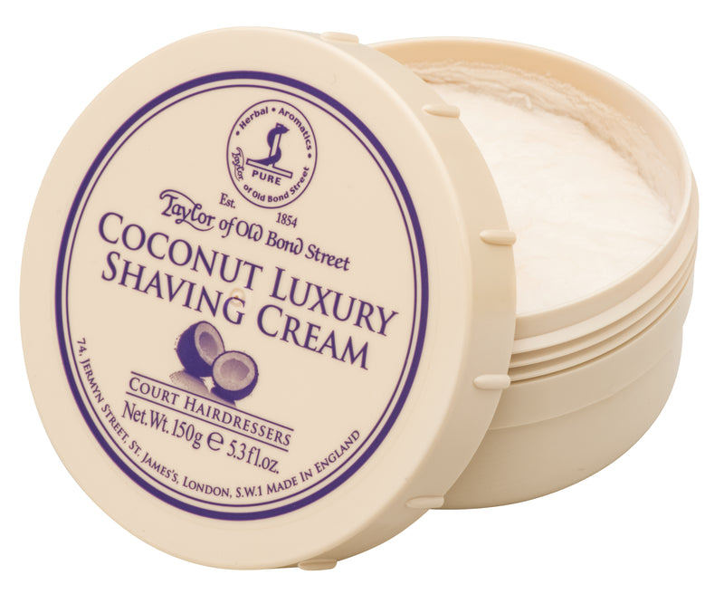 Taylor Coconut Luxury Shaving Cream