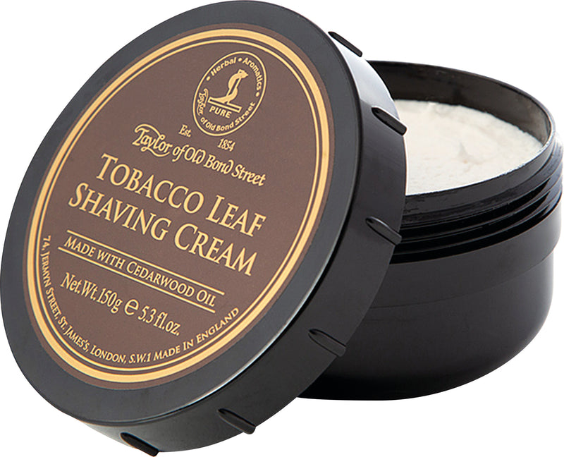 Taylor Tobacco Leaf Shaving Cream